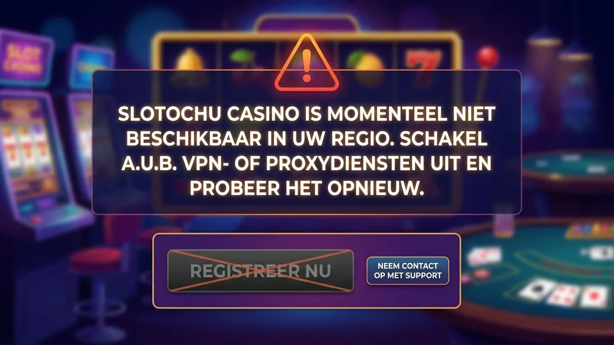 Registreren met bonus